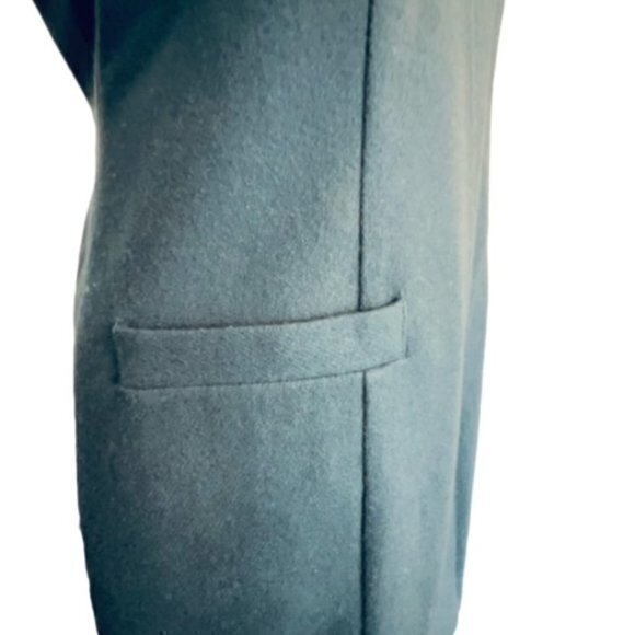 🎉PRICE REDUCED🎉 VTG Worthington 8P Green 100% Wool Lined Jumper Dress Pockets - Picture 3 of 13